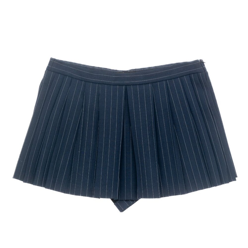 Maje Pin Stripe Skort (Blue/Navy)